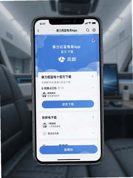 赛力斯蓝电App官方下载页面预览图