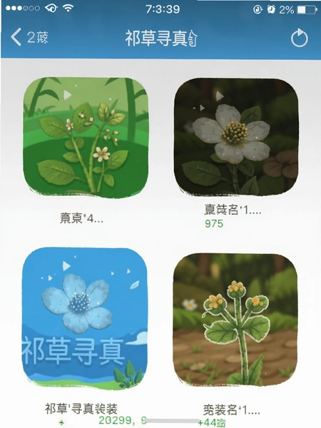 祁草寻真app安装界面截图