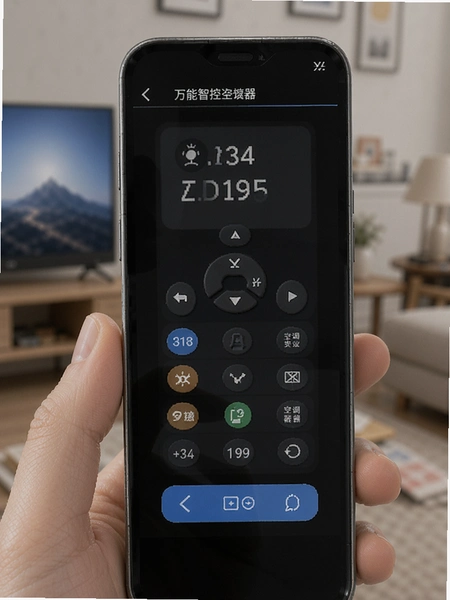 万能智控遥控器空调配对界面预览图