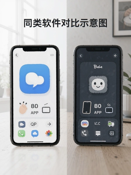 ��ԼAPP��ͬ�������Ա�ʾ��ͼ