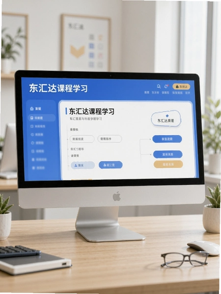 东汇达课程学习界面