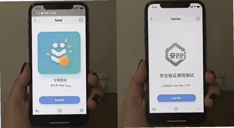 ����APP��ȫ��֤�����ֲ��Խ�ͼ
