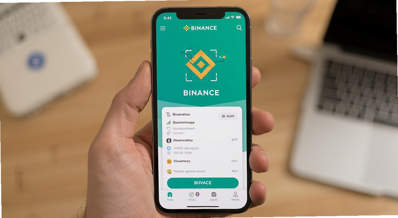 Binance APP首页界面预览图
