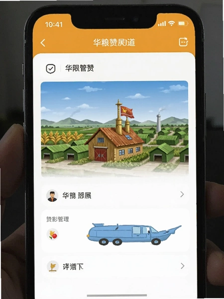 华粮赞APP权限管理界面截图