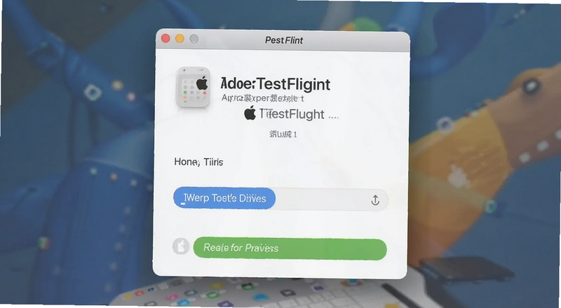苹果TestFlight安装界面预览图