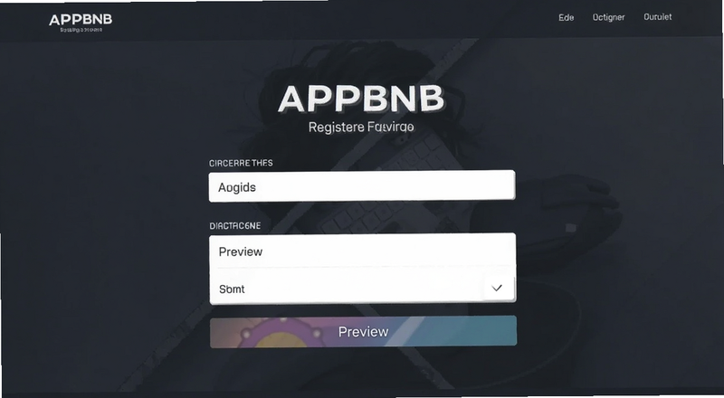 APPBNBע��ҳ����д��ϢԤ��ͼ