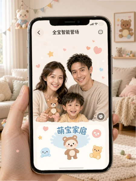全家福萌宝智能管家对话界面
