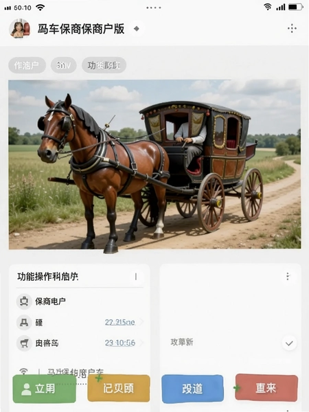 马车保商户版功能操作截图