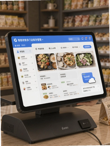 先叫智能收银多门店库存管理界面