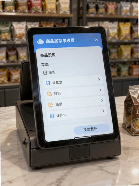 先叫智能收银商品属性菜单设置