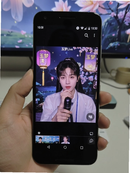 玉梦Live在安卓手机上的运行画面