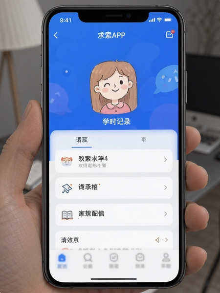 ����APPѧʱ��¼ҳ��