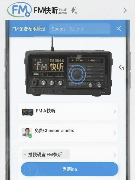 FM快听免费收音机权限管理页面预览图