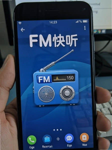 FM快听免费收音机手机运行界面