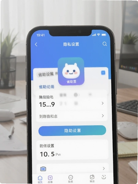 省助app隐私设置页面