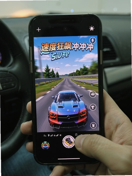 速度狂飙冲冲冲 低配手机 运行画面