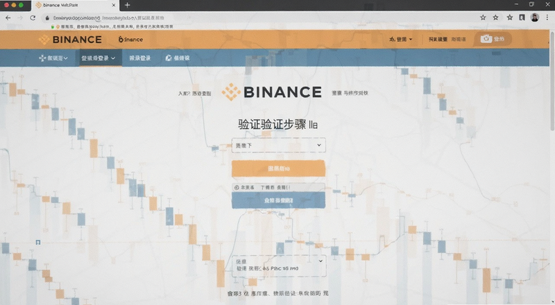 binance网页版登录界面验证步骤预览图