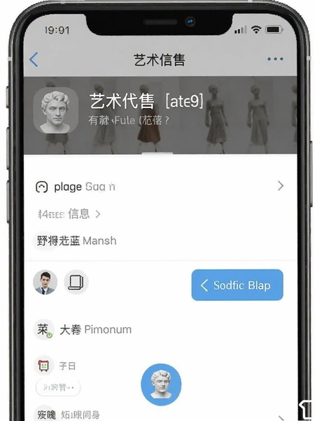 艺术代售APP发布代售信息界面截图
