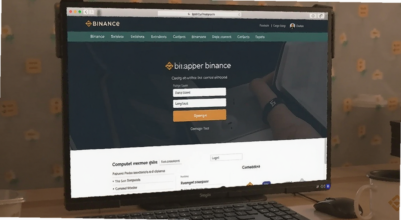 ���԰�binance������ҳ��¼����Ԥ��ͼ
