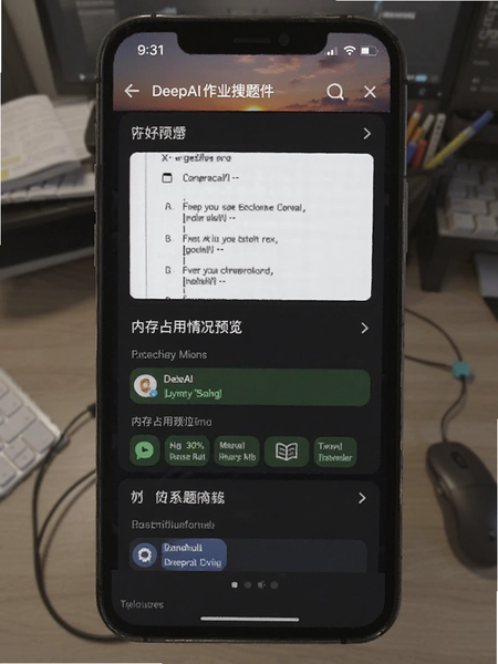 DeepAI作业搜题软件内存占用情况预览图