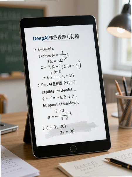 DeepAI作业搜题几何题解题步骤展示