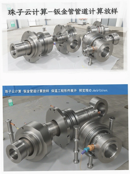 珠子云计算-钣金管道计算放样 保温工程异形件展开 预览图
