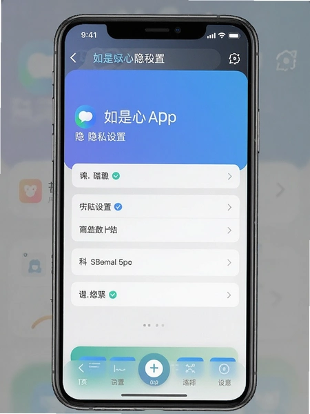 ������APP��˽���ý����ͼ
