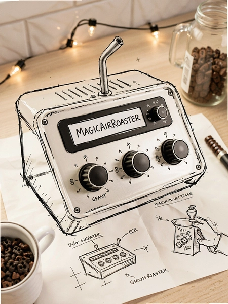 MagicAirRoaster�ֶ�����������ʾ��ͼ