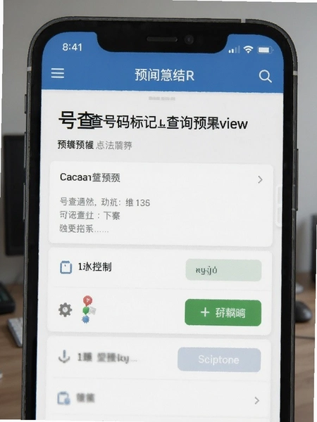 号查查号码标记查询结果页面预览图