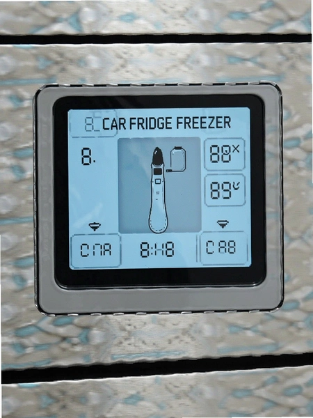 CAR FRIDGE FREEZER�¶��趨����ʾ��ͼ