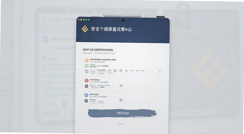 币安安全设置双重验证界面预览图