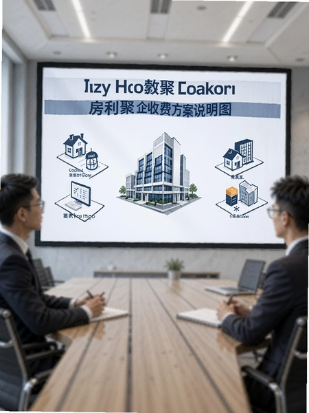 房利聚企业版收费方案说明图