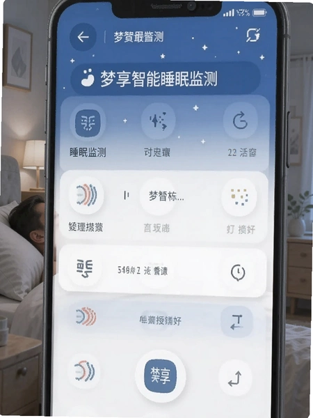 梦享智能睡眠监测界面截图