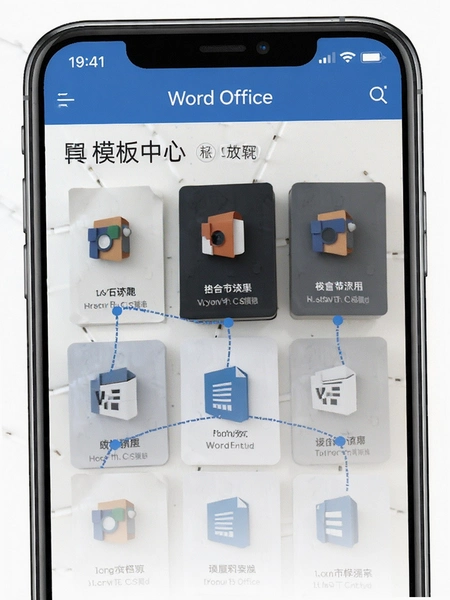 Word Office�ֻ��ĵ� ģ�����Ľ���Ԥ��ͼ