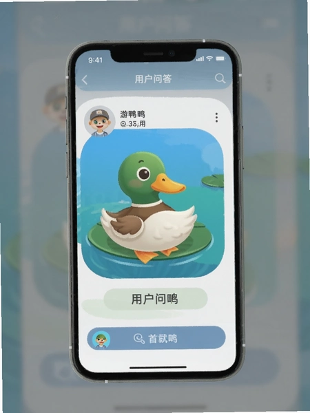 游鸭app用户问答界面预览图
