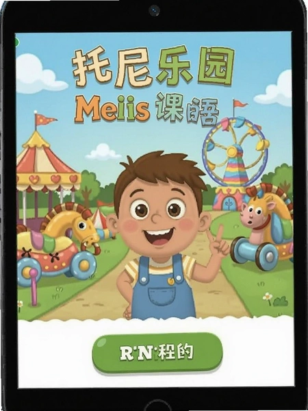 托尼乐园英语课程界面