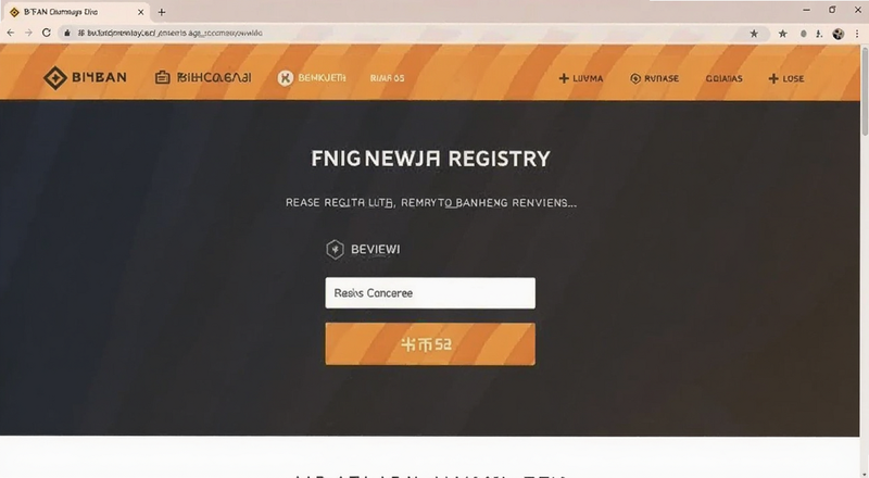 币安网页版注册页面截图预览图