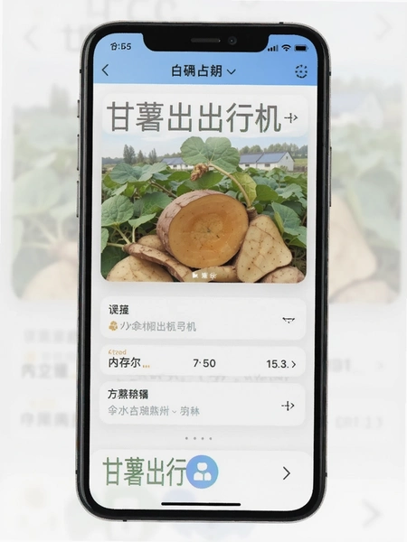 甘薯出行司机端手机内存占用截图