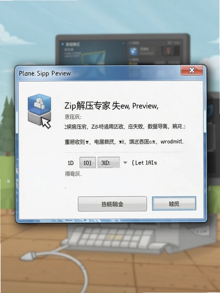 zip��ѹר�ҽ�ѹʧ����ʾ����Ԥ��ͼ