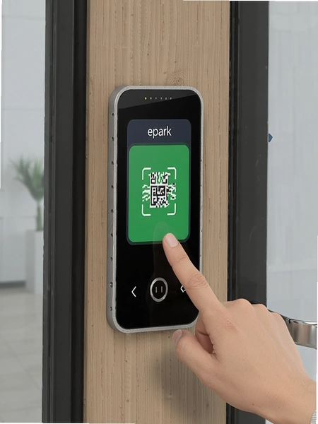 epark智能门禁扫码开门界面