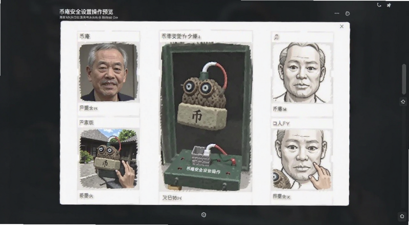 币庵安全设置操作预览图