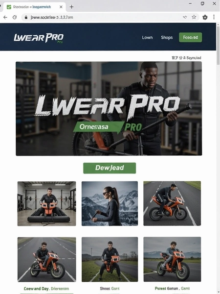 Lewear Pro �ٷ�����ҳ���ͼ