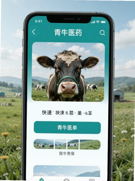 ��ţҽҩapp��ҳ�����µ����ܽ���Ԥ��ͼ