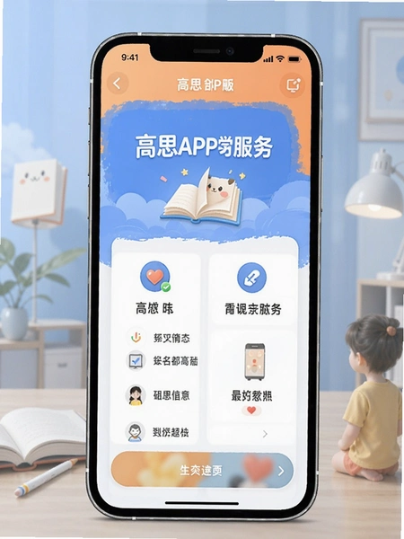 高思APP学习服务功能页面