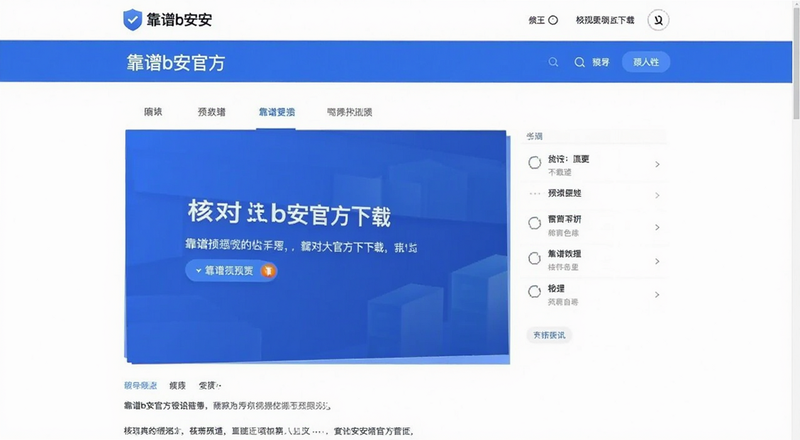 靠谱b安官方下载页面核对预览图