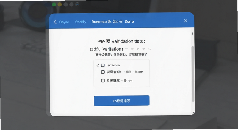 bi安安全设置两步验证界面预览图