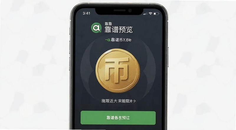 靠谱币a提现界面预览图