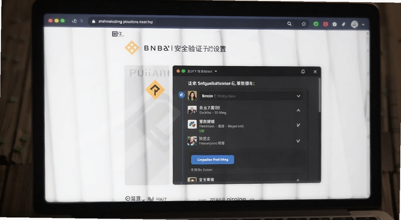 币安安全验证设置页面预览图