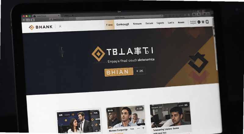 币安交易所首页界面预览图