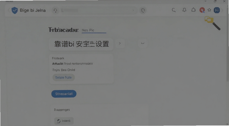 靠谱bi安安全设置页面截图预览图